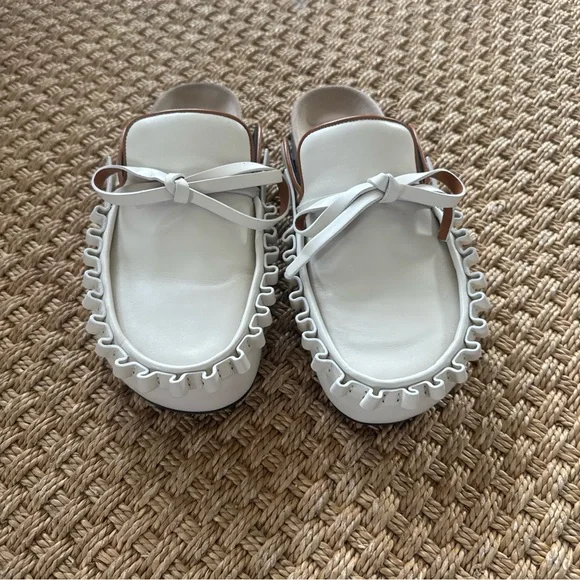 JW Anderson Ribbon Bow Mules Off White size 37/7 - See Description - Picture 13 of 13